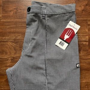 Chef works houndstooth chef pants